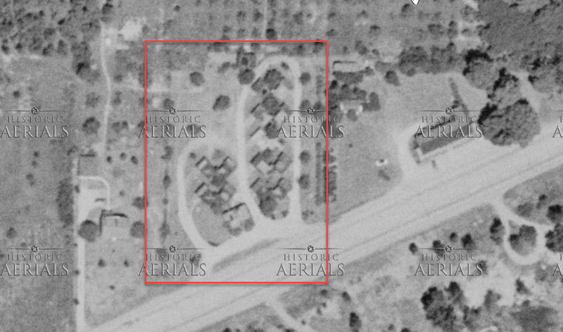 Stevens Motel - 1955 (newer photo)